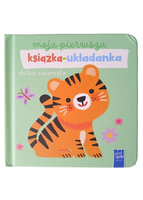 Moja pierwsza książka-układanka. Dzikie zwierzęta