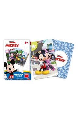 Myszka Miki i Minnie Karty do gry Czarny Piotruś