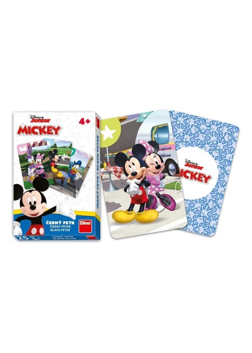 Myszka Miki i Minnie Karty do gry Czarny Piotruś
