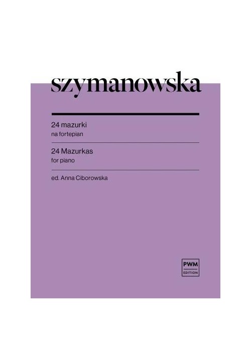 24 mazurki nuty na fortepian