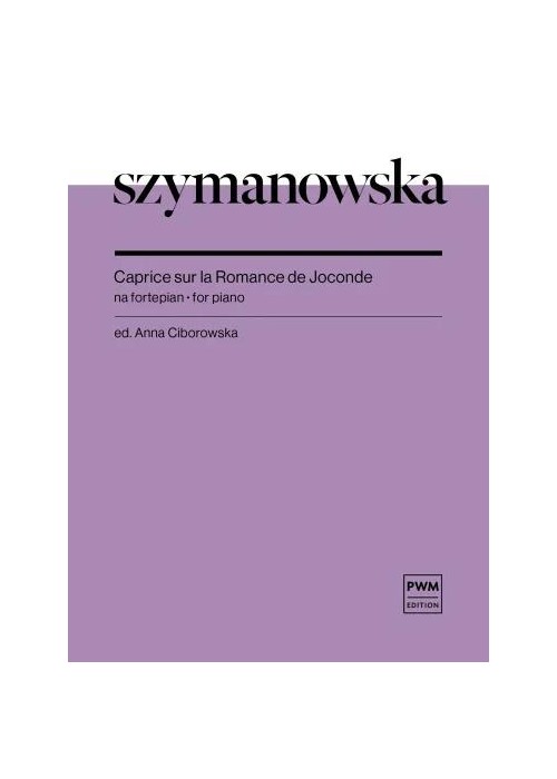 Caprice sur la Romance de Joconde nuty na...