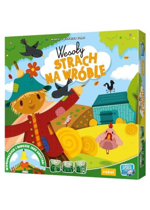 Wesoły strach na wróble REBEL