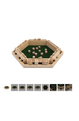 Shut the BOX zestaw dla 6 graczy