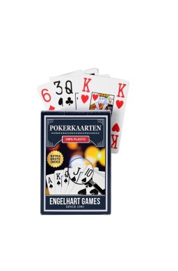 Karty pokerowe VPE 100% Plastic 4 index