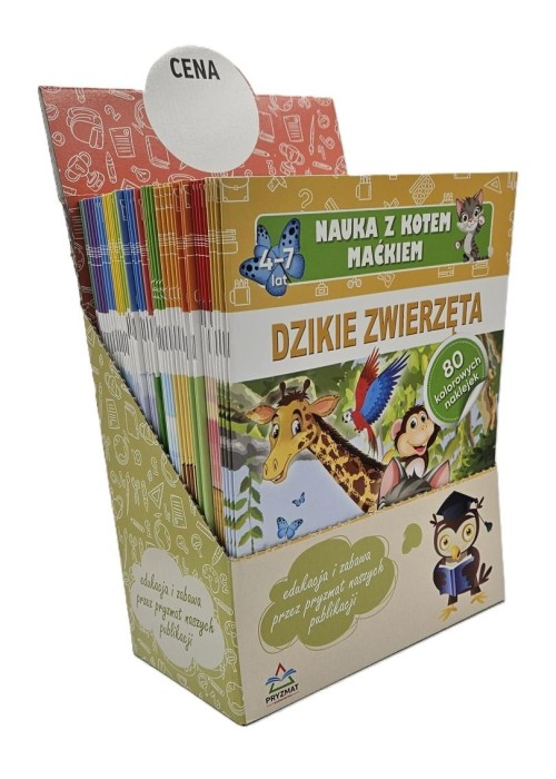 Nauka z kotem Maćkiem. Display 48szt