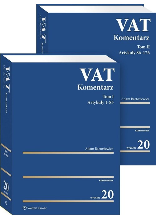 VAT. Komentarz 2026 T.1-2 w.20