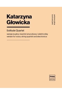 Solitude Quartet nuty na głos, kwartet smyczkowy..