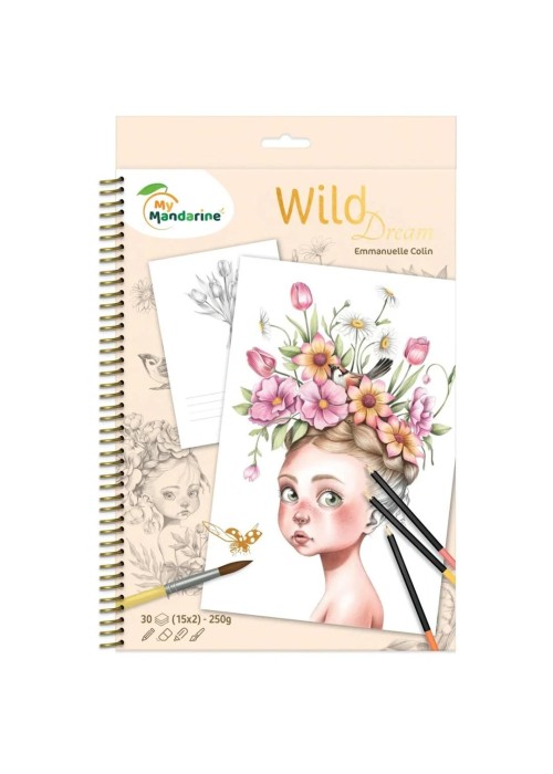 Kolorowanki A4 Wild - Emmanuelle Colin