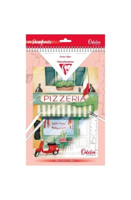 Kolorowanki A4 Odelia Restauracje - E. Colin