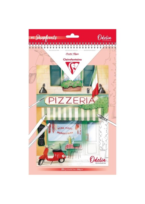 Kolorowanki A4 Odelia Restauracje - E. Colin