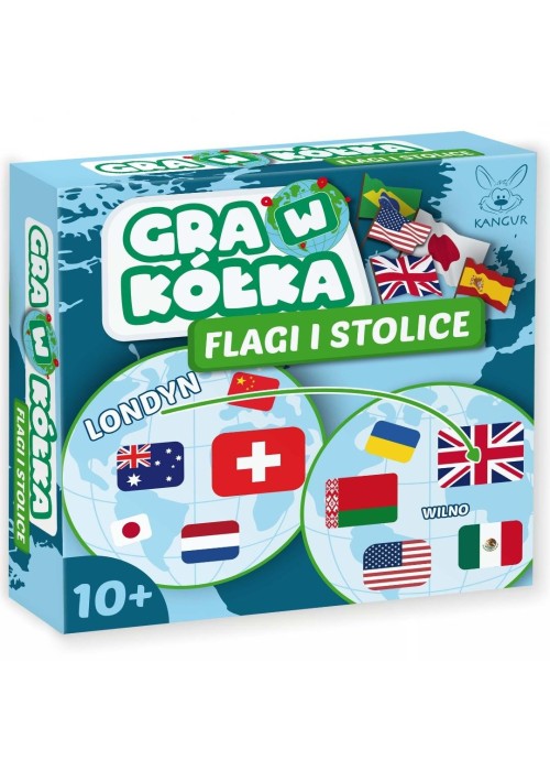 Gra w Kółka Flagi i Stolice