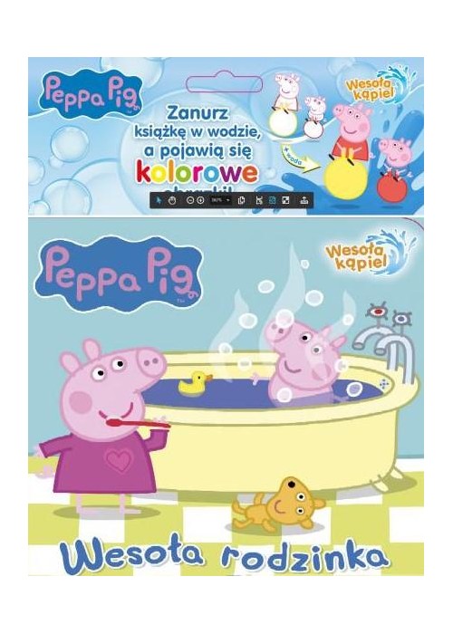 Świnka Peppa. Wesoła Kąpiel. Wesoła Rodzinka