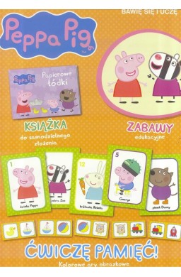 Świnka Peppa. Bawię się i uczę. Ćwiczę Pamięć!