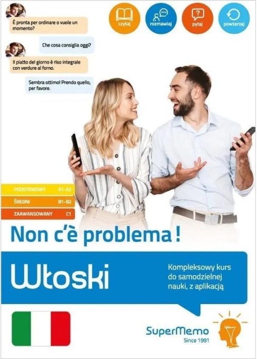 Włoski. Non ce problema! A1-A2, B1-B2 i C1