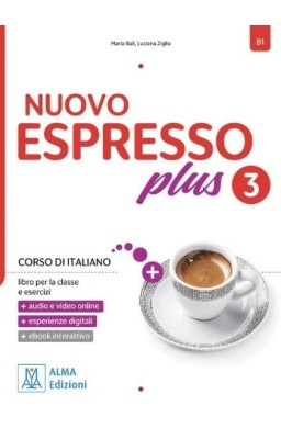 Nuovo Espresso Plus 3 podręcznik+ćwiczenia+online