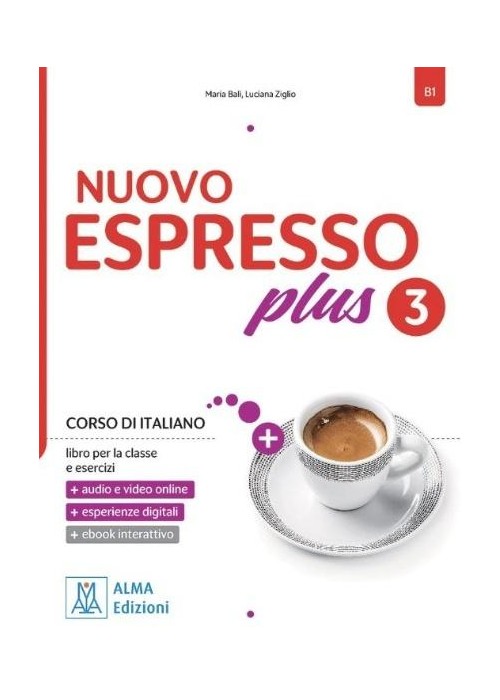 Nuovo Espresso Plus 3 podręcznik+ćwiczenia+online