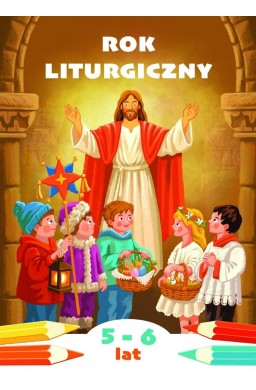 Rok liturgiczny. Kolorowanka do katechezy dzieci..