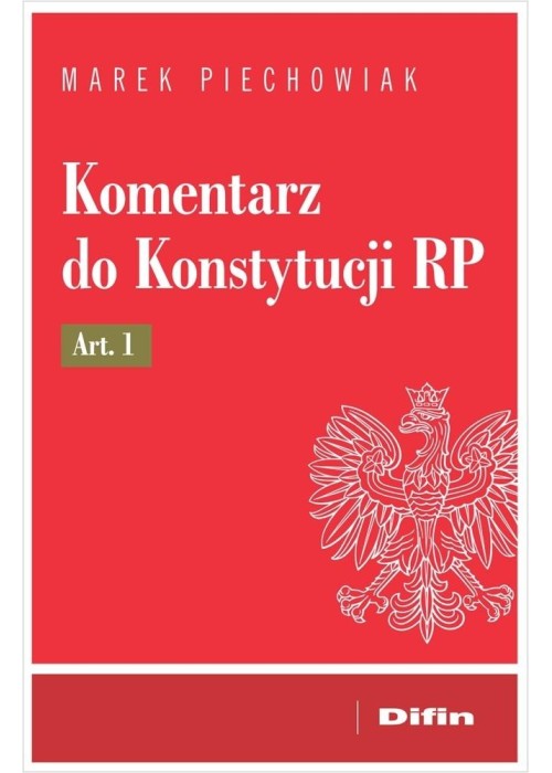 Komentarz do Konstytucji RP art. 1