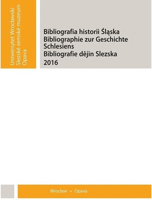 Bibliografia historii Śląska 2017