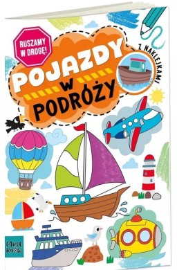 Kolorowanka a4 ruszamy w drogę - pojazdy w podróży