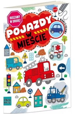 Kolorowanka a4 ruszamy w drogę - pojazdy w mieście