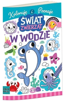 Kolorowanka a4 świat zwierząt - w wodzie