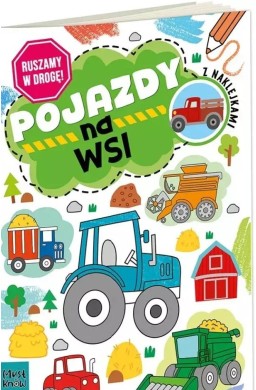 Kolorowanka a4 ruszamy w drogę - pojazdy na wsi
