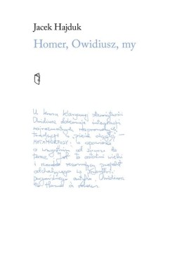 Homer, Owidiusz, my