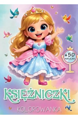Księżniczki. Kolorowanka