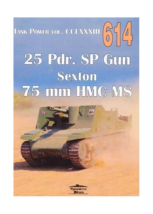25 Pdr. SP Dun Sexton 75mm HMC M8 nr 614