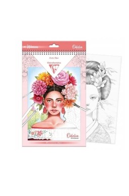 Kolorowanki A4 Odelia Women - Emmanuelle Colin