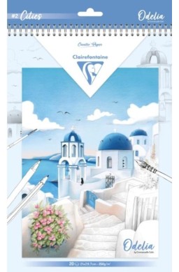 Kolorowanki A4 Odelia Miasta - Emmanuelle Colin