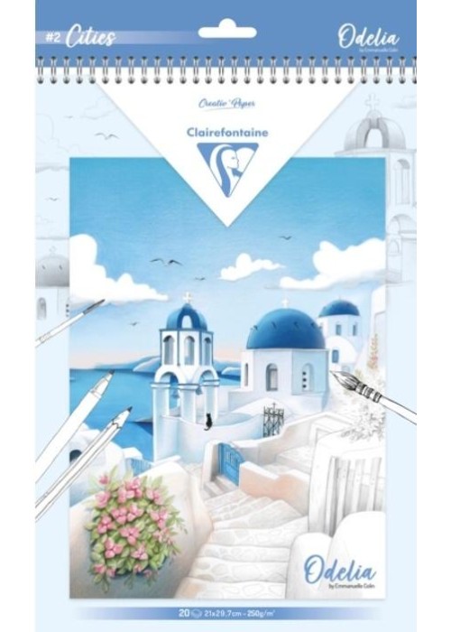 Kolorowanki A4 Odelia Miasta - Emmanuelle Colin