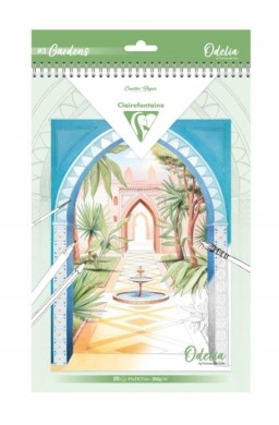 Kolorowanki A4 Odelia Ogrody - Emmanuelle Colin