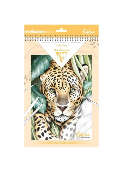 Kolorowanki A4 Odelia Zwierzęta - Emmanuelle Colin