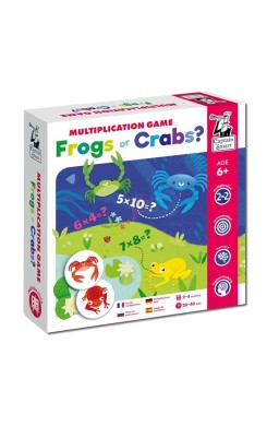 Captain Smart. Frogs or Crabs? Multiplication Game