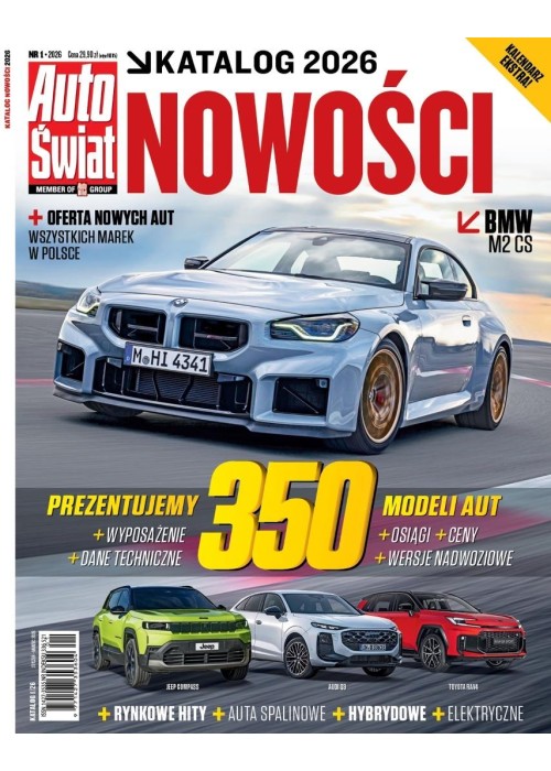 Auto Świat Katalog Nowości + kalendarz 1/2026