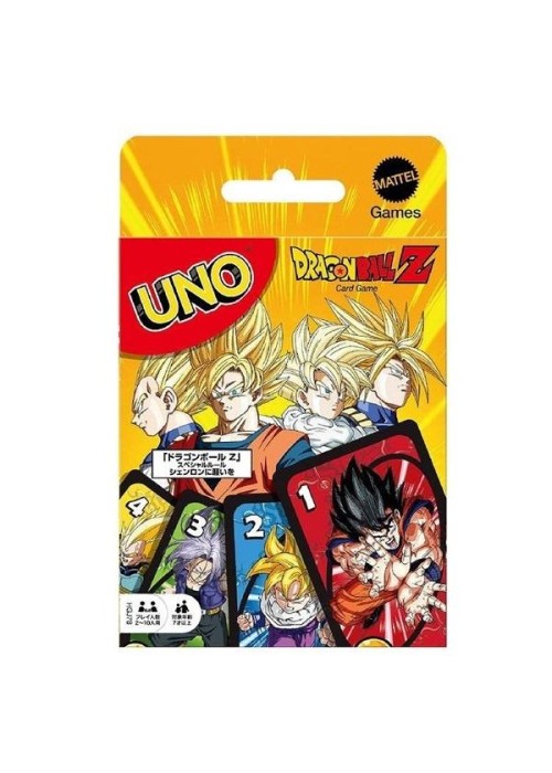 Uno Dragon Ball Z Gra karciana dla dzieci