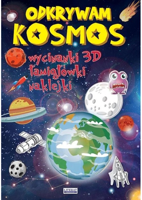 Odkrywam kosmos. Wycinanki 3D. Łamigłówki...