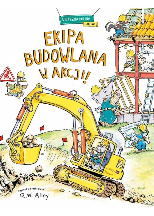Ekipa budowlana w akcji