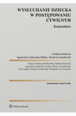 Wysłuchanie dziecka w postępowaniu cywilnym...