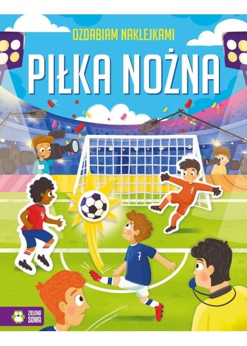 Ozdabiam naklejkami. Piłka nożna
