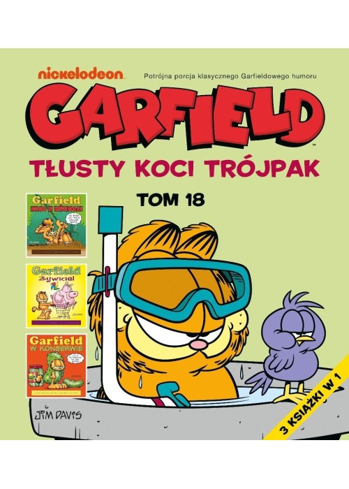 Garfield. Tłusty koci trójpak T.18