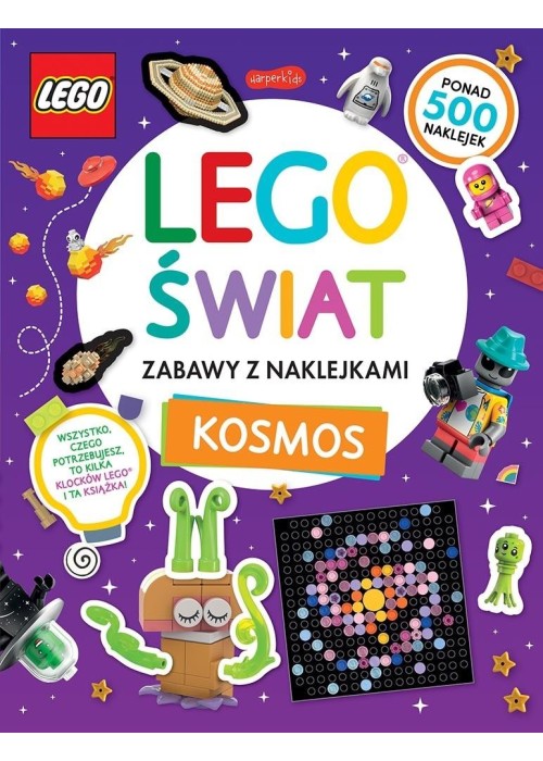 LEGO świat. Zabawy z naklejkami. Kosmos