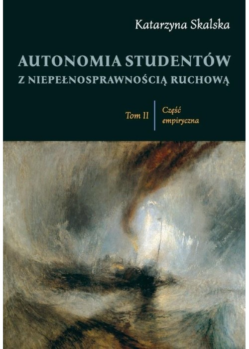 Autonomia studentów z niepełnosprawnością... T.2