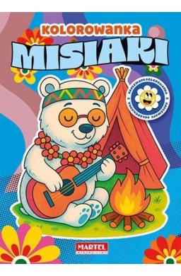 Kolorowanka z naklejkami Misiaki