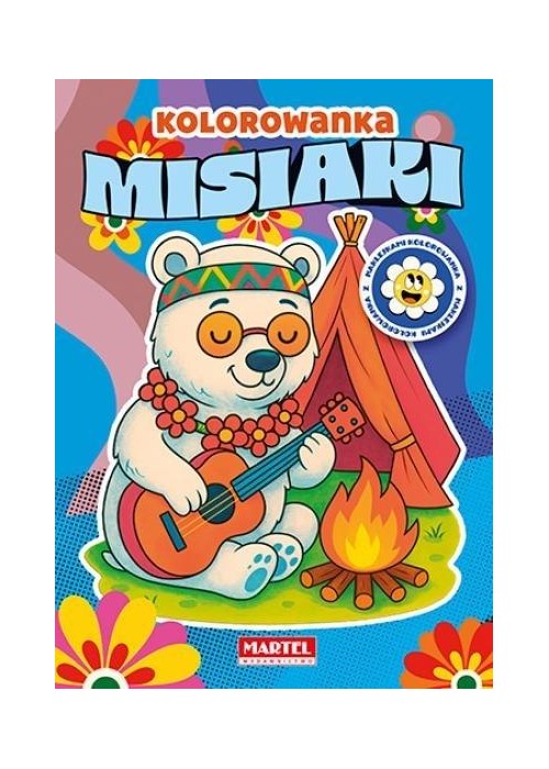 Kolorowanka z naklejkami Misiaki