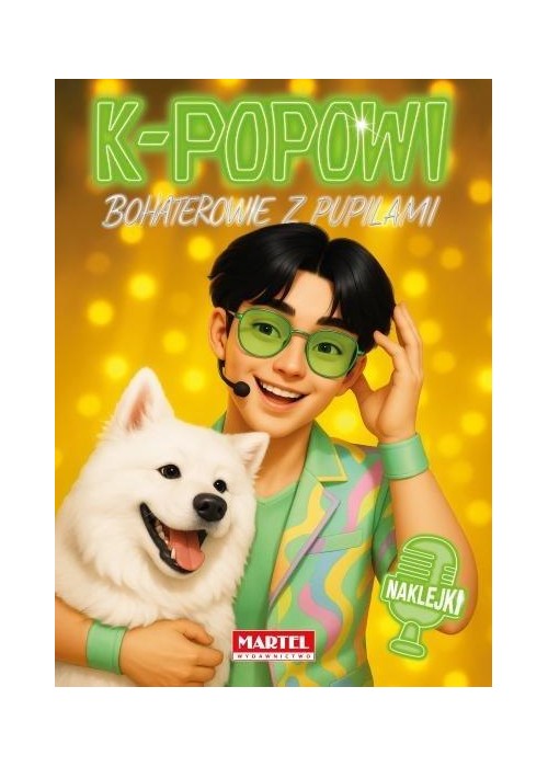 K-popowi Bohaterowie z pupilami + naklejki