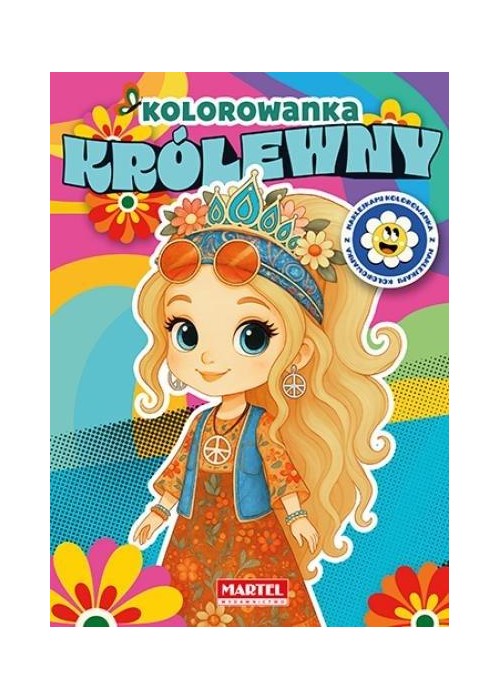 Królewny. Kolorowanka z naklejkami