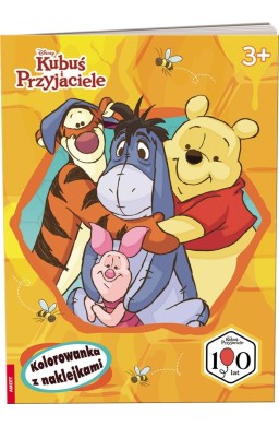 Disney Kubuś i przyjaciele. Kolorowanka, naklejki